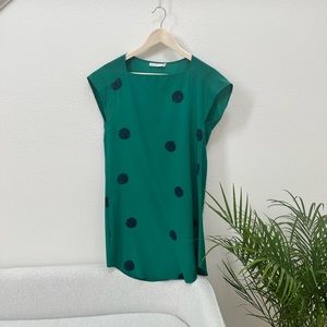 Alternative Silk-Cotton Shift Dress